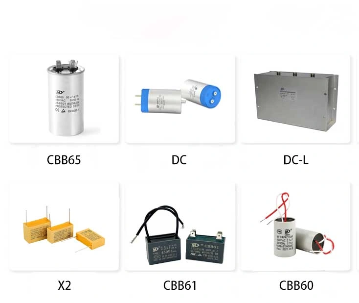 China Original Manufacturer Motor Capacitor Cbb60 Water Pump Capacitor