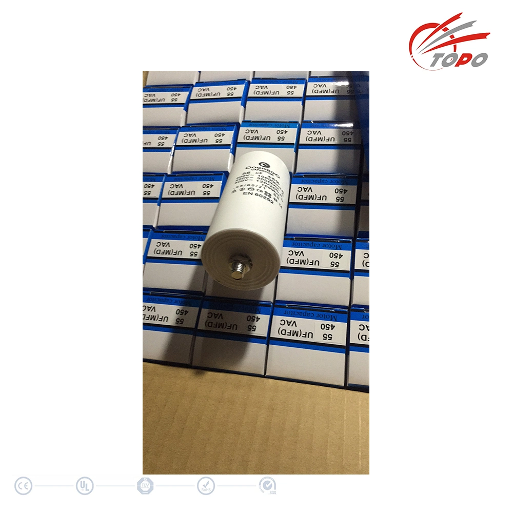 AC Single Motor Parts Condenser Capacitor Price Fan for Sale