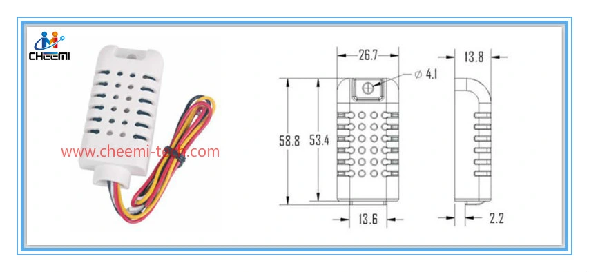 Amt2001 Humidity Temperature and Humidity Capacitor Module, Analog Output Signal Humidity Module