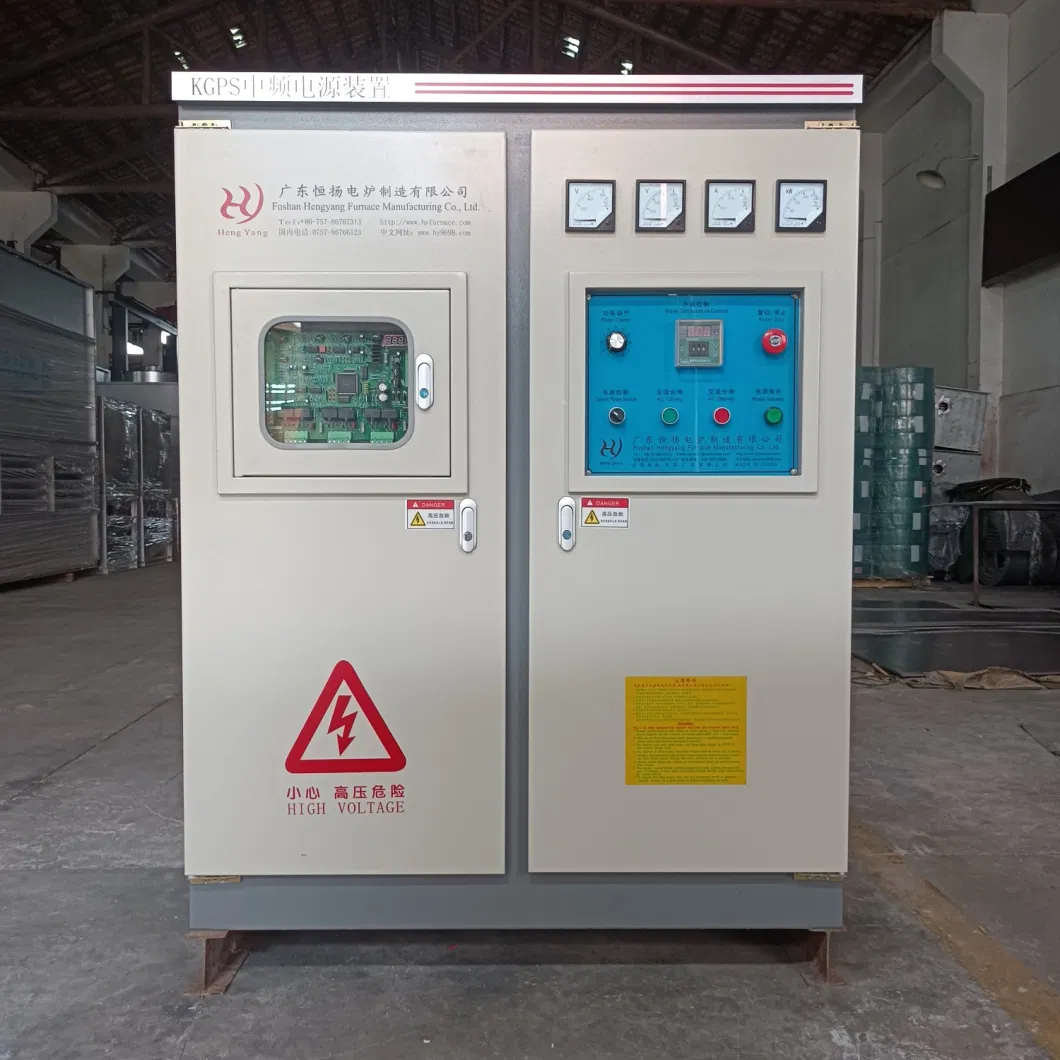 100kg Induction Melting Furnace for Melting Aluminum Bronze Copper Steel