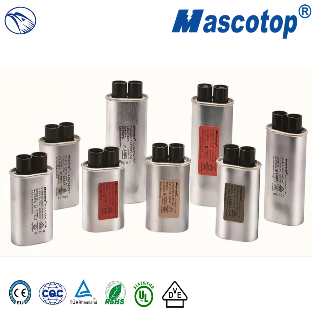 Capacitor Supplier for Microwave Oven High Voltage Capacitor