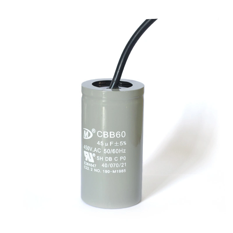 China Original Manufacturer Motor Capacitor Cbb60 Water Pump Capacitor