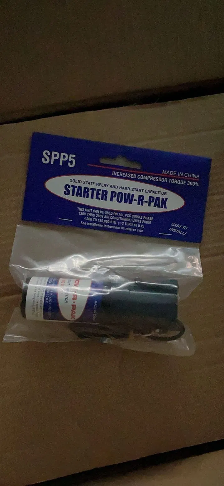 Starter Pow-R-Pak Spp5 Capacitors