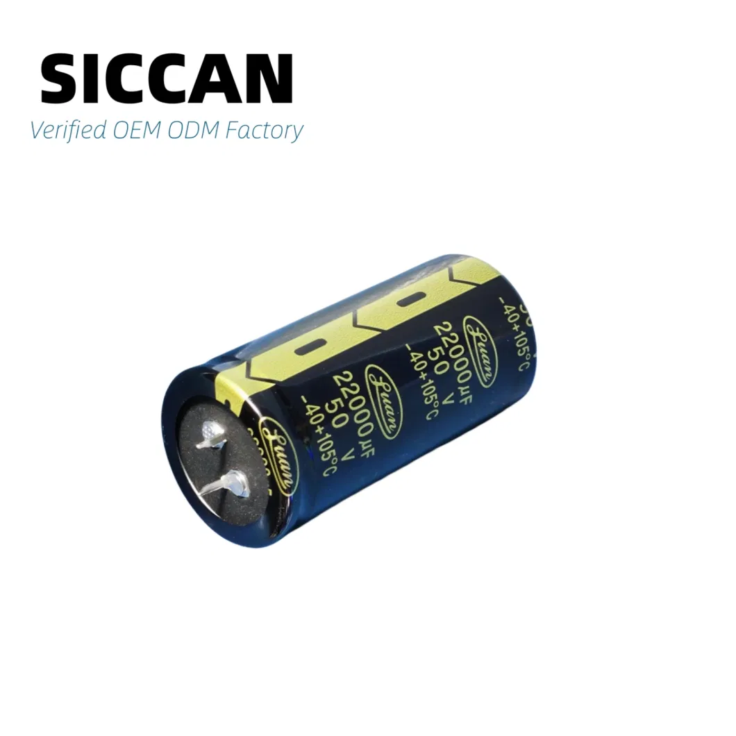 Quality Factor of Capacitor 4700UF 5600UF 8200UF 12000UF 15000UF 18000UF 22000UF 50V