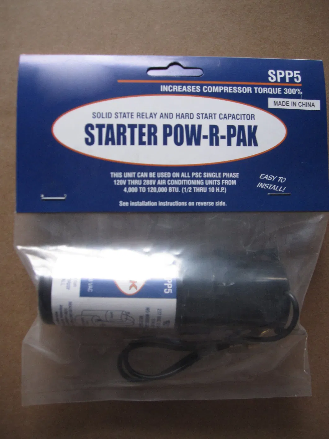 Starter Pow-R-Pak Spp5 Capacitors