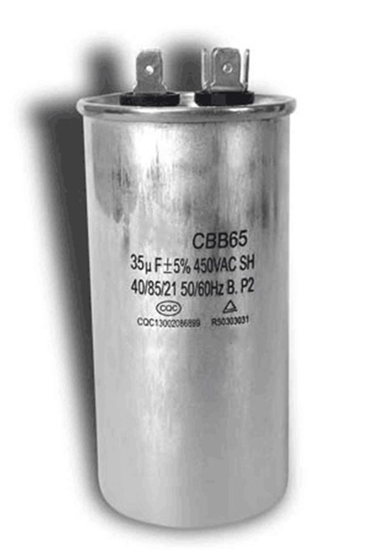 China New Super Capacitor Good Price Insert Type Cbb65 Motor Start Capacitor