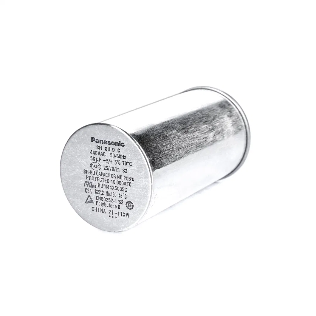 Panasonic 50UF/440V Capacitor for Air Conditioner 15UF-50UF