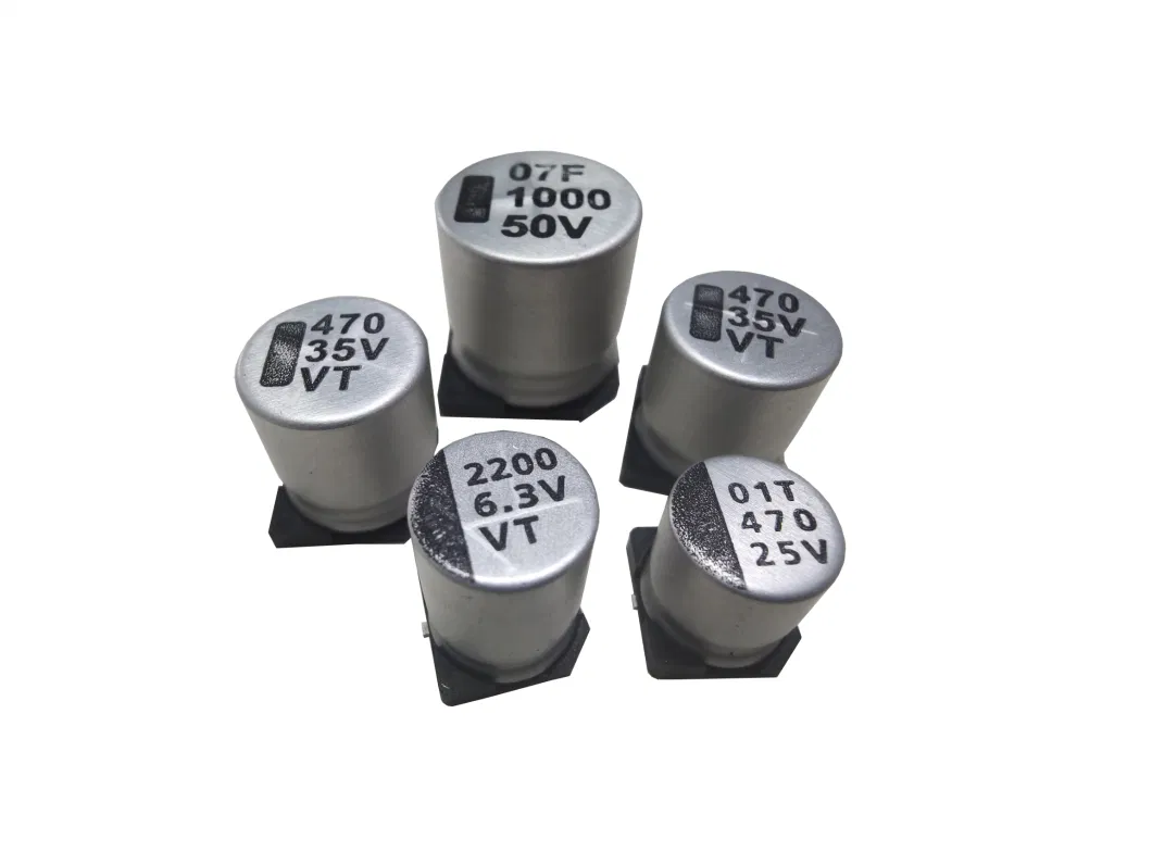 Chip Aluminum Electrolytic Capacitor Long Life with Extra Lower Impedance