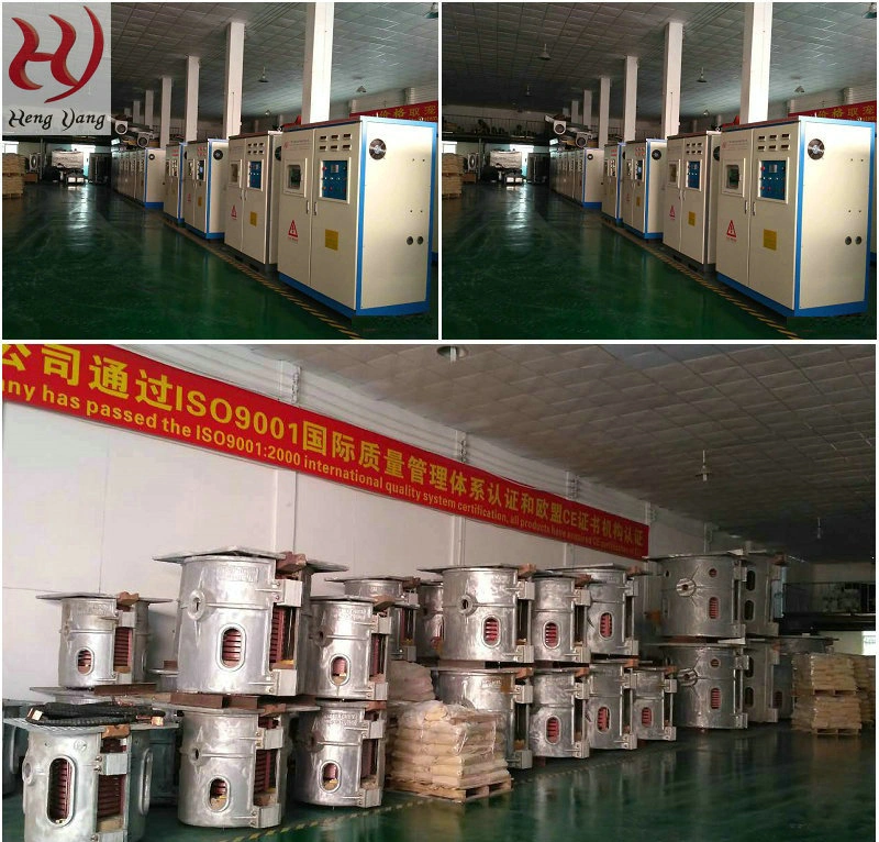 100kg Induction Melting Furnace for Melting Aluminum Bronze Copper Steel