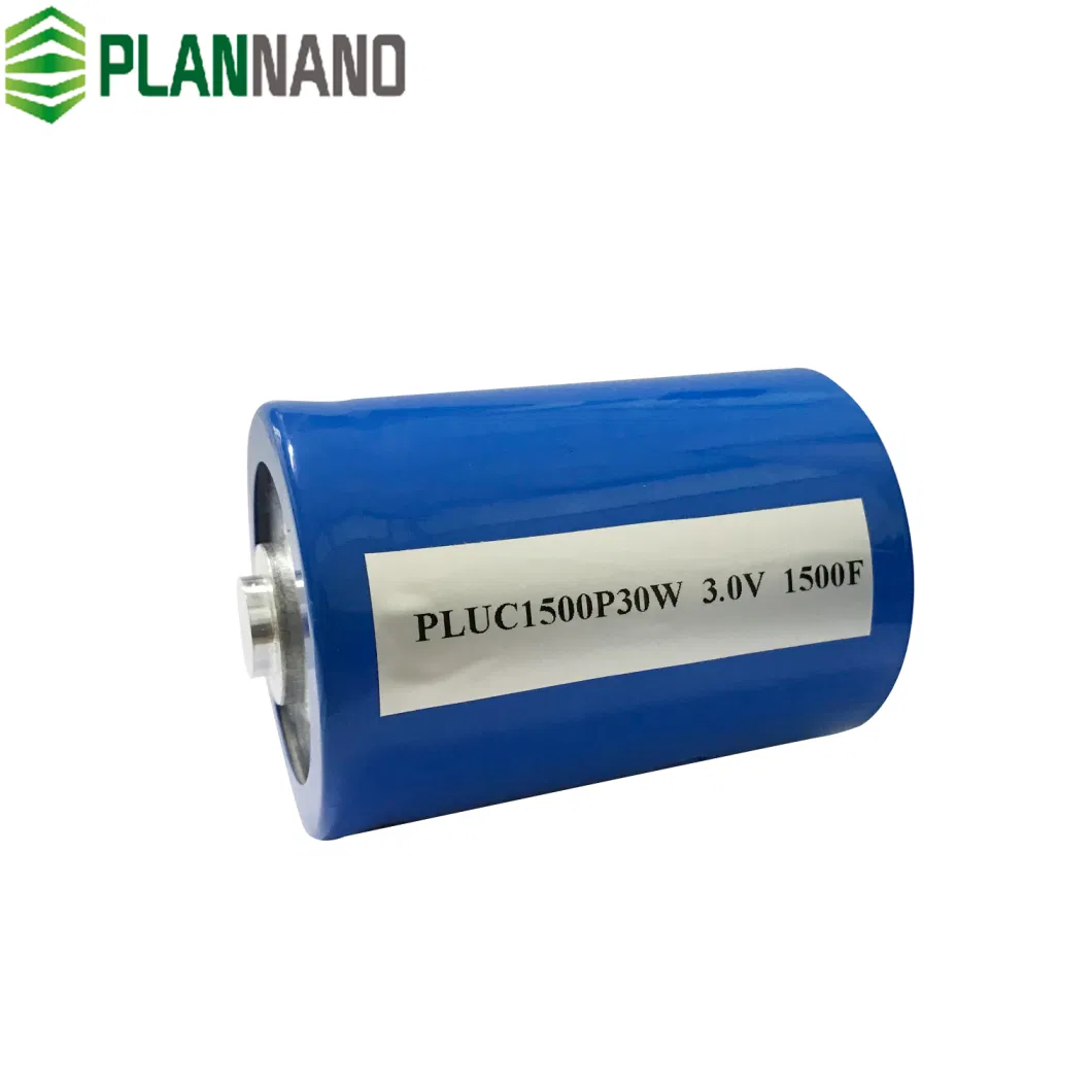 High Power Long Cycle Life 3V 1500f Supercapacitor/Ultracapacitor