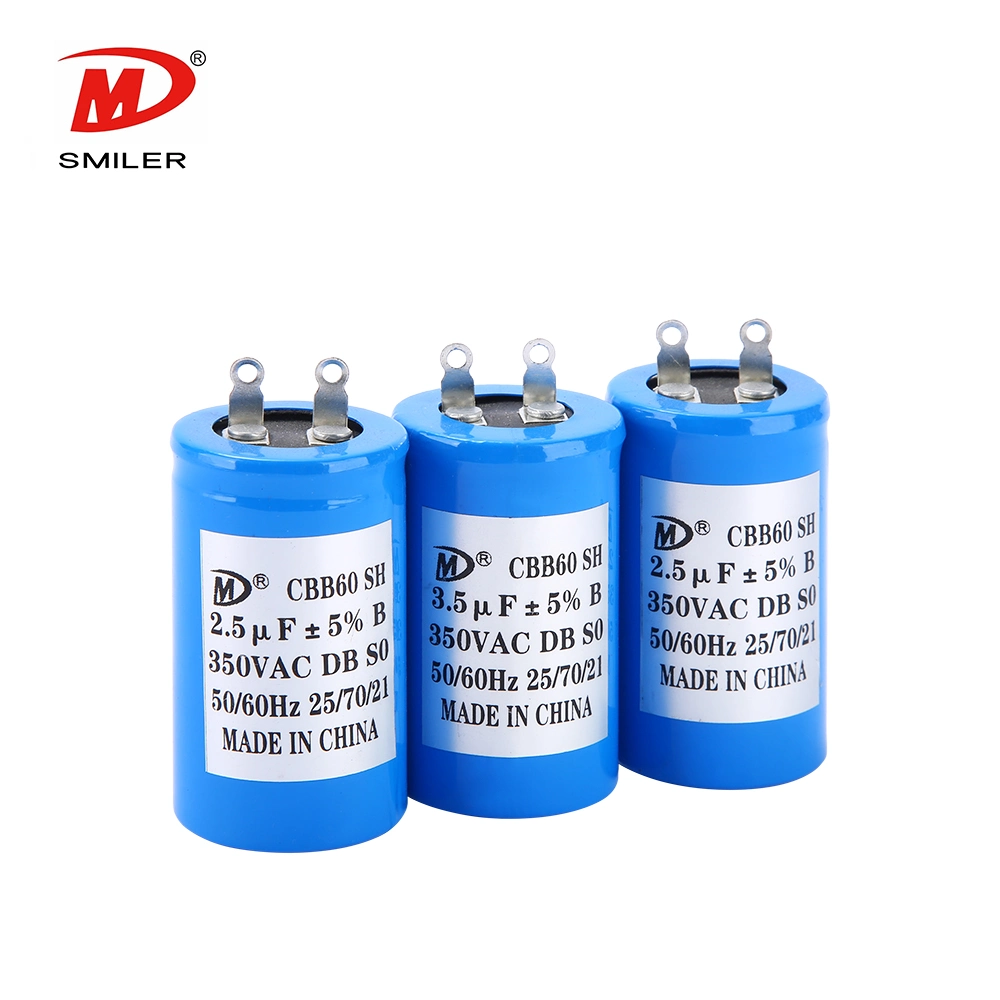 Free Sample of Super 450V AC Capacitor Cbb60 for Washing Machine Capacitor