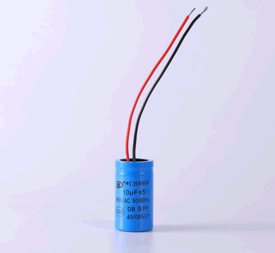 China Original Manufacturer Motor Capacitor Cbb60 Water Pump Capacitor