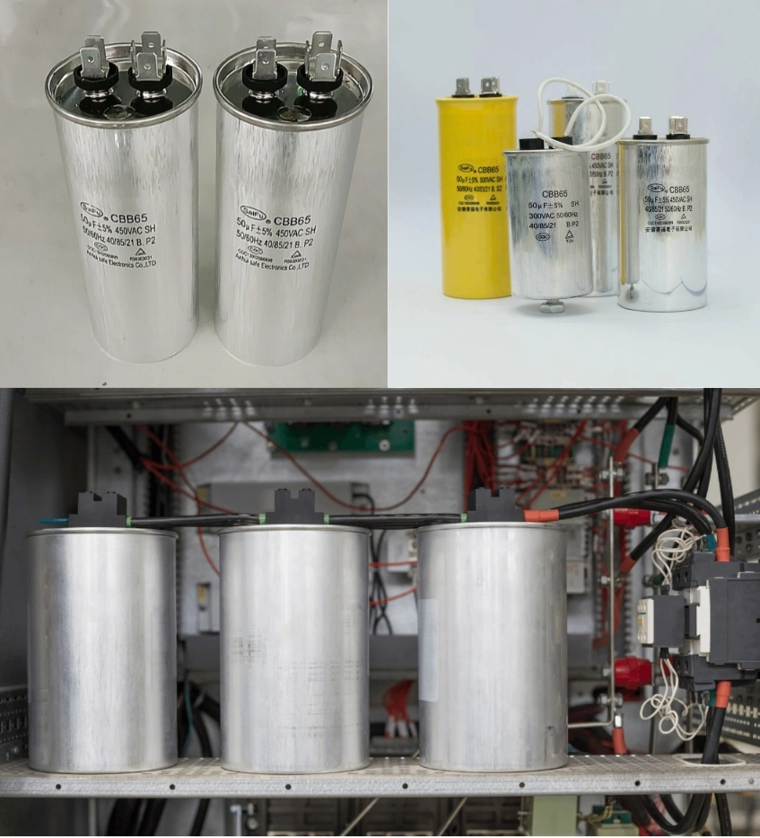 Anti-Explosion Aluminum Can Cbb65 Capacitor 30UF 30mfd