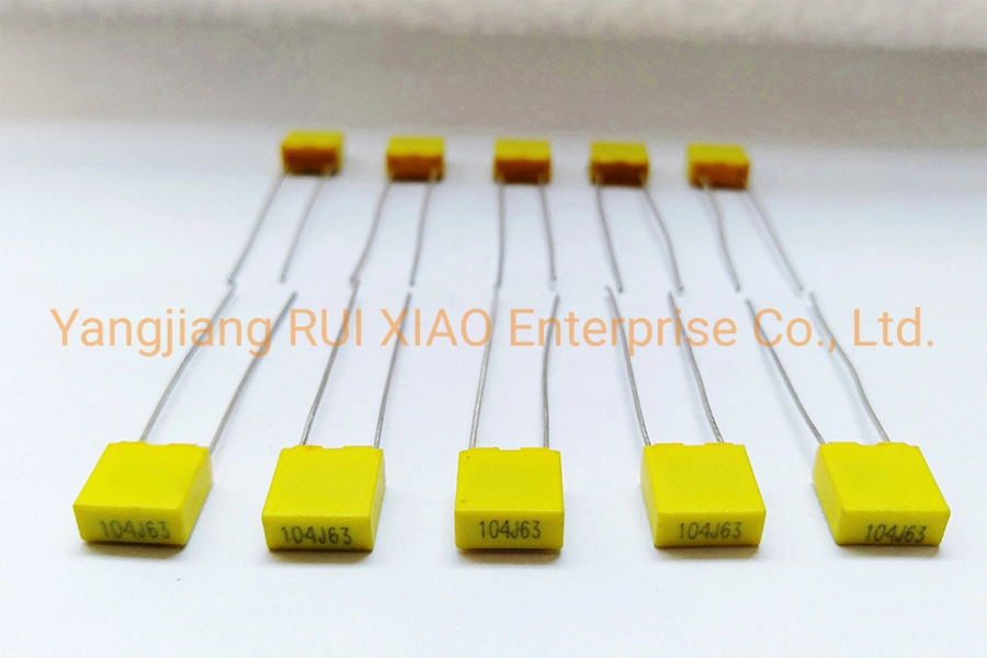 Correction Capacitor 100NF 104j63V P5mm (Block capacitance)