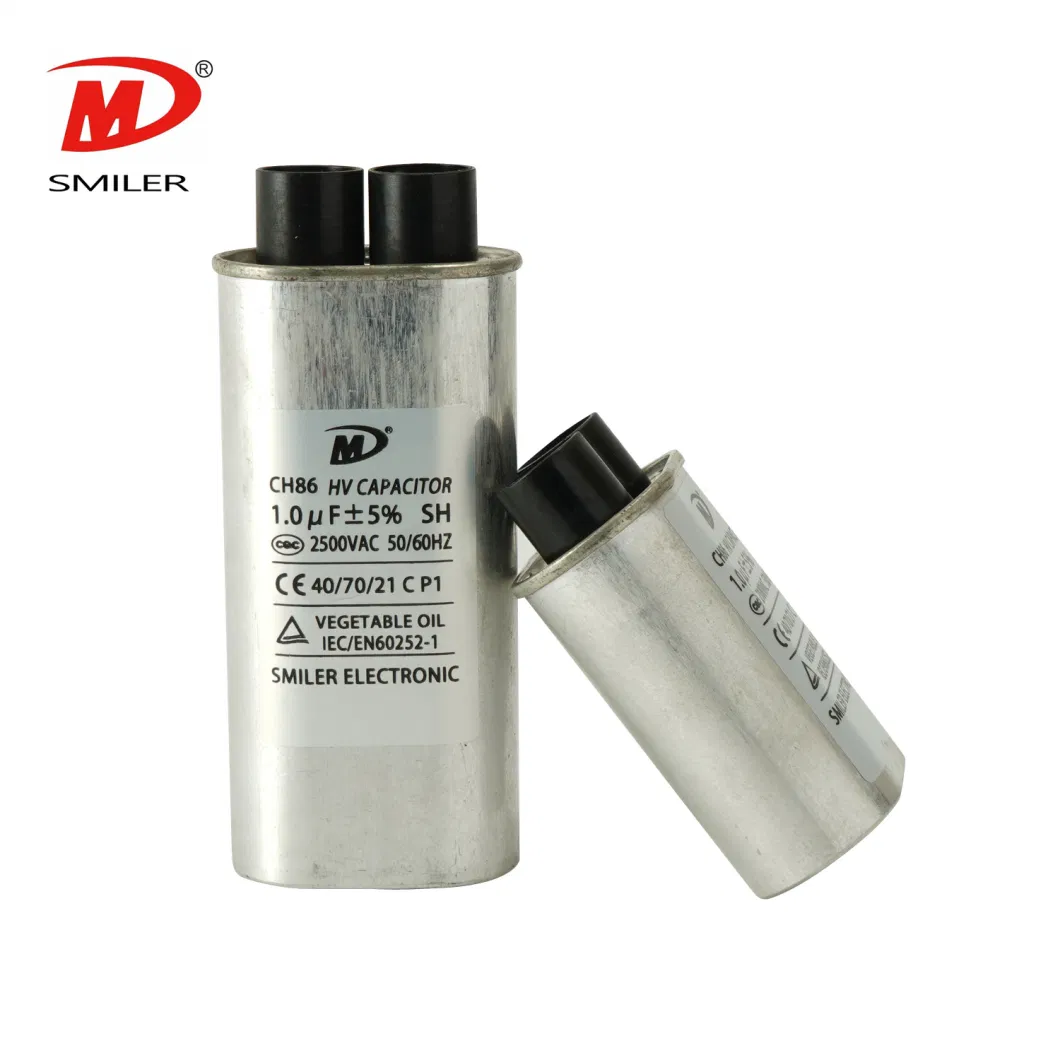 Capacitors Manufacturer CH85 Sh Capacitors Starting Capacitor 50/60Hz Microwave Oven Capacitors