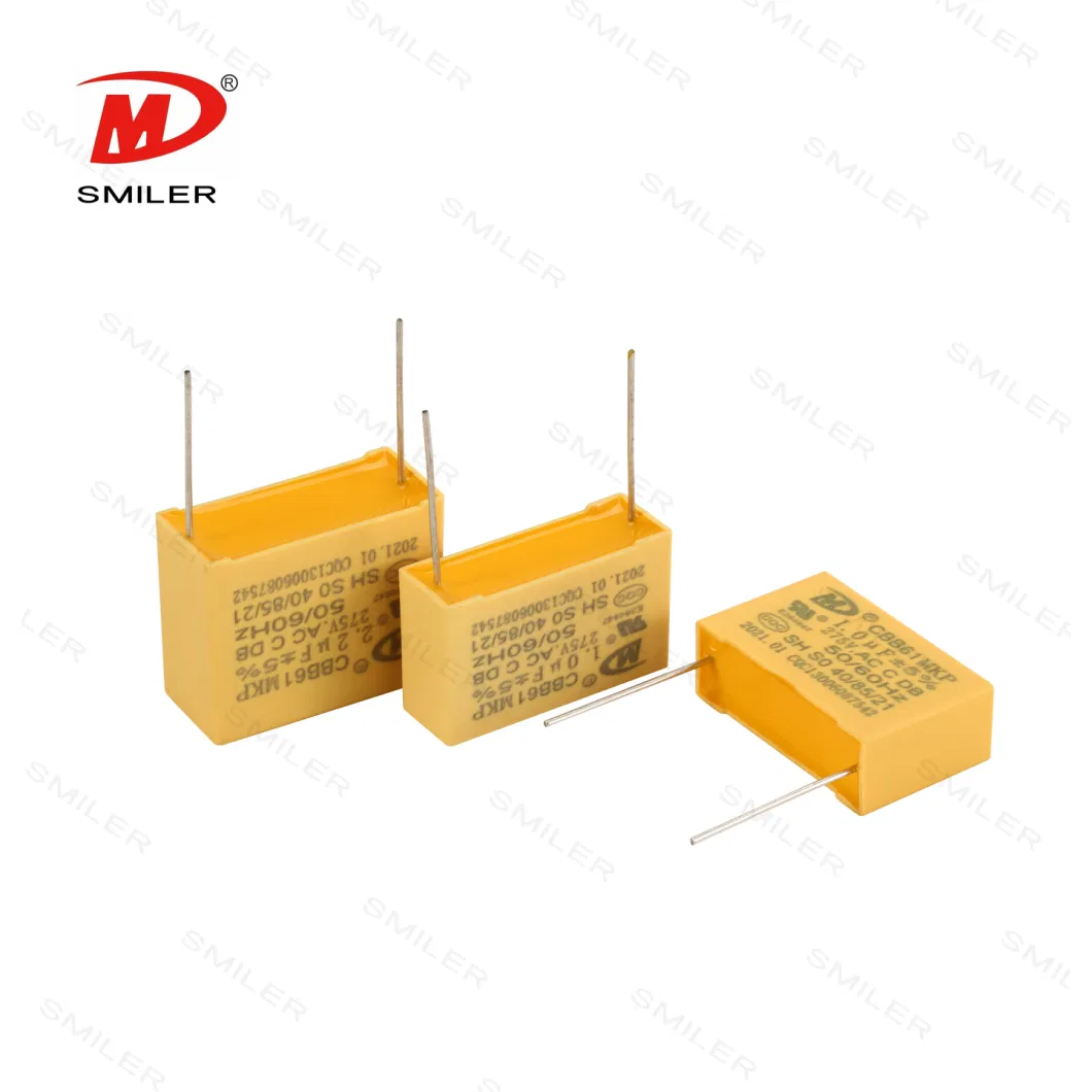 Factory MKP X2 Capacitor 104K 275V DC Link Capacitor MKP Capacitors