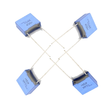 China Manufacturer Mini Box 5mm Metallized Polyester Film Capacitor