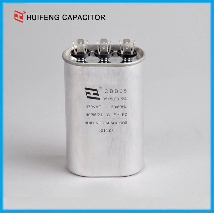 Super Durable Cbb65 Air Conditioner Capacitor with Resistance