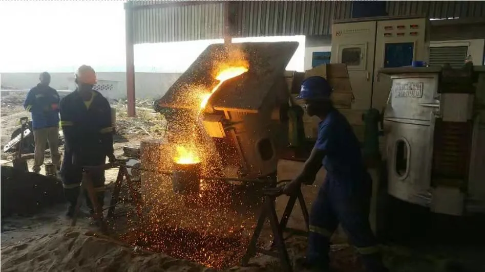 Scrap Iron Smelting Furnace 200kg