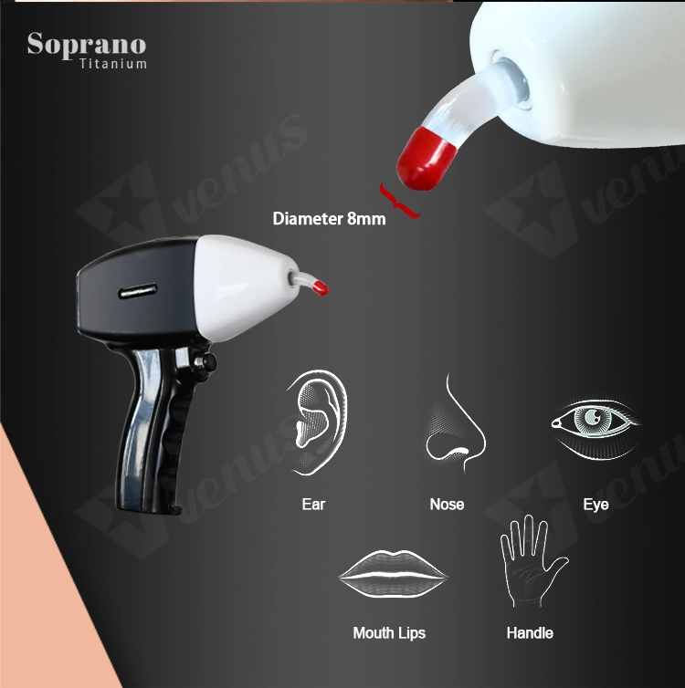 Titanium Hair Remove Machine 3 Waves