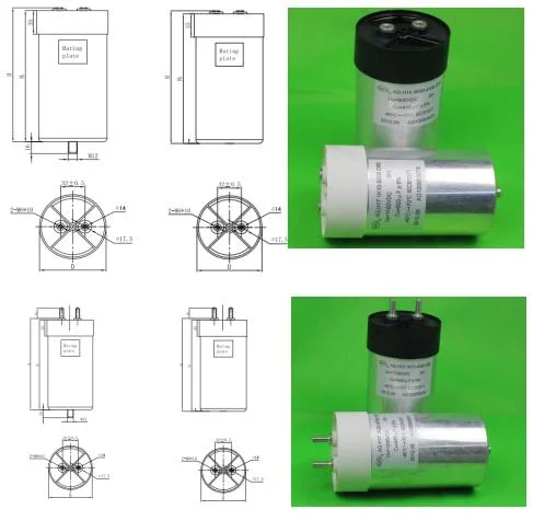 Manufacturer Custom Motor Drive DC Filter Metallized Polypropylene Film Capacitor