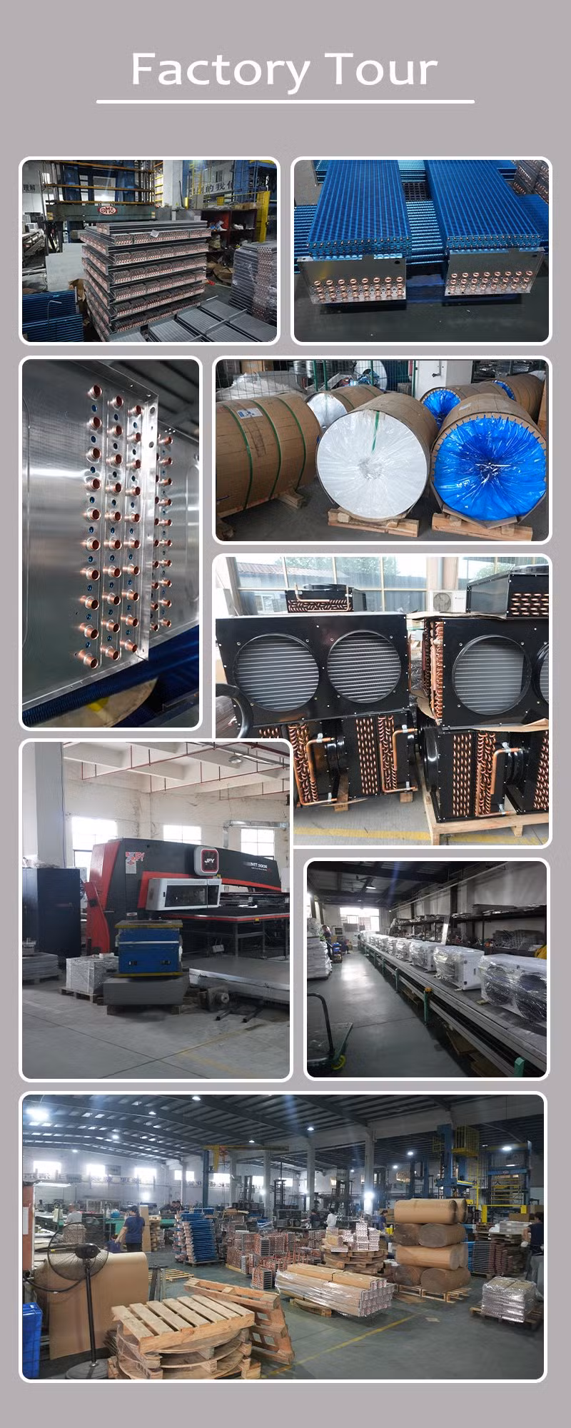 1.5HP Aluminum and Copper Refrigeration Single Fan Hole Condenser 4.4
