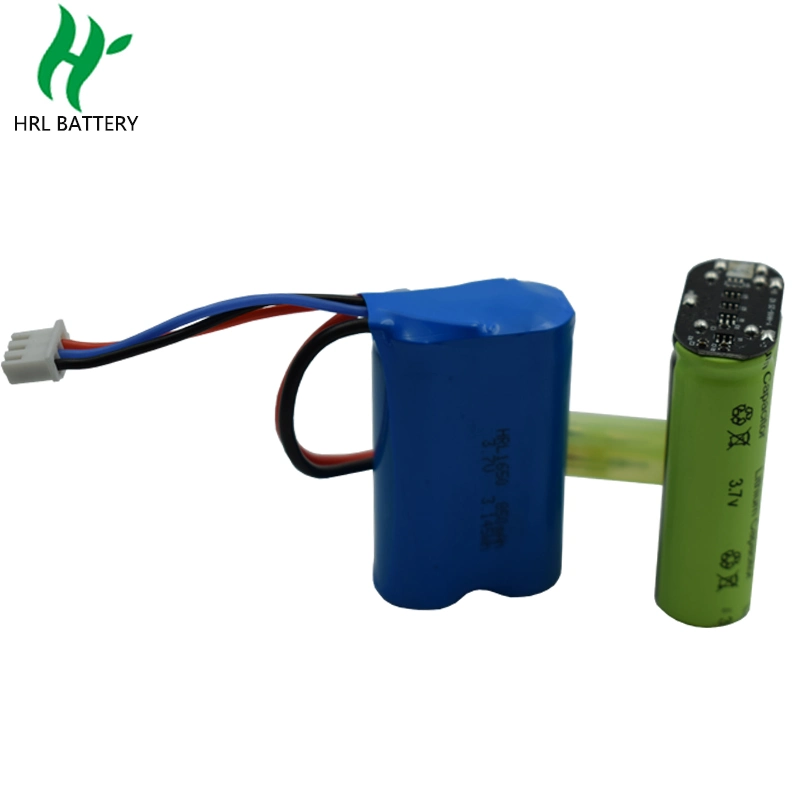 Lithium Ion Super Capacitor Hrl1650 3.7V 850mAh Battery Pack