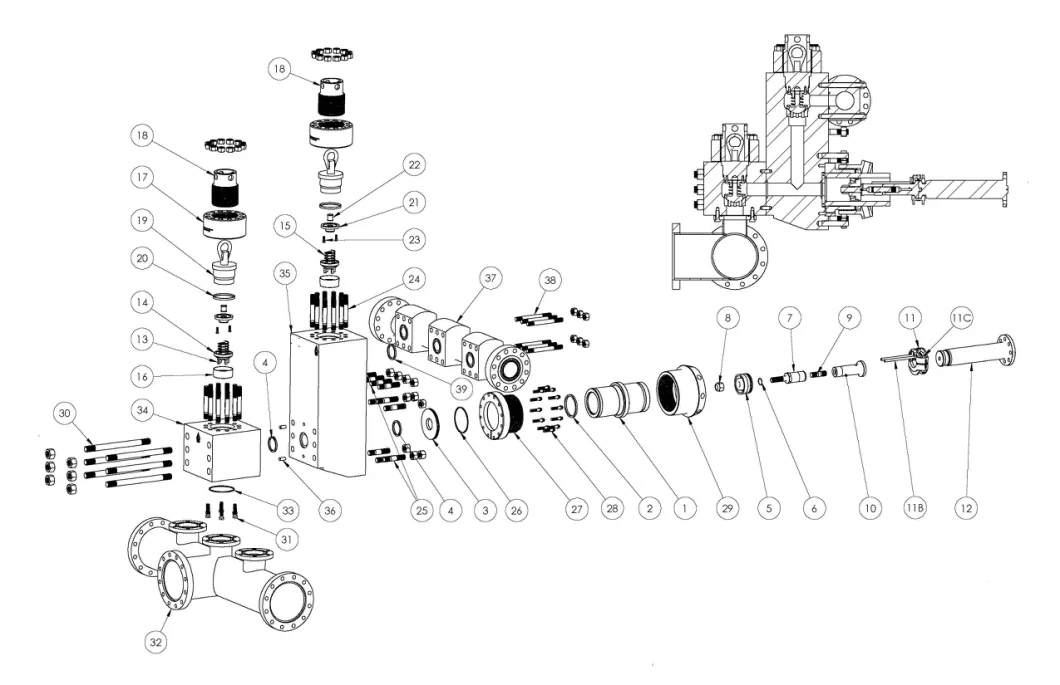 API 7K General Mud Pump Valve Assembly for Oilfield