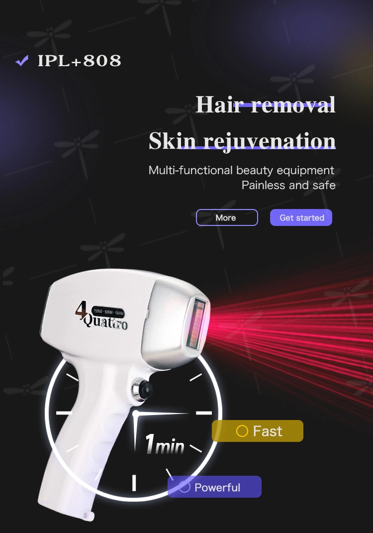 2024 Handle Hair Removal Device 1800W 2400W 3 Wavelength 755nm 808nm 1064nm