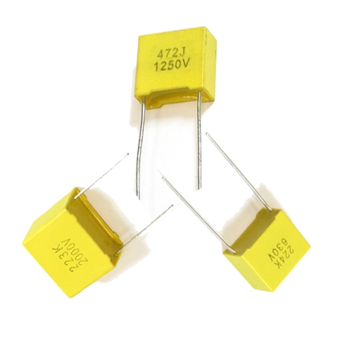 High Quality Miniature Metallized Polyester Film Capacitor