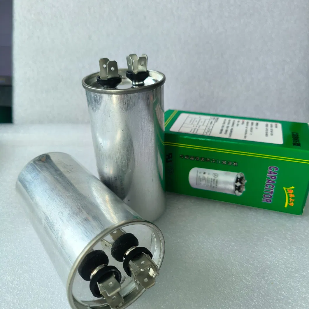 Cbb65 Air Conditioner Compressor Starter Capacitor 450V Aluminum Case Capacitor Air Conditioner Capacitor