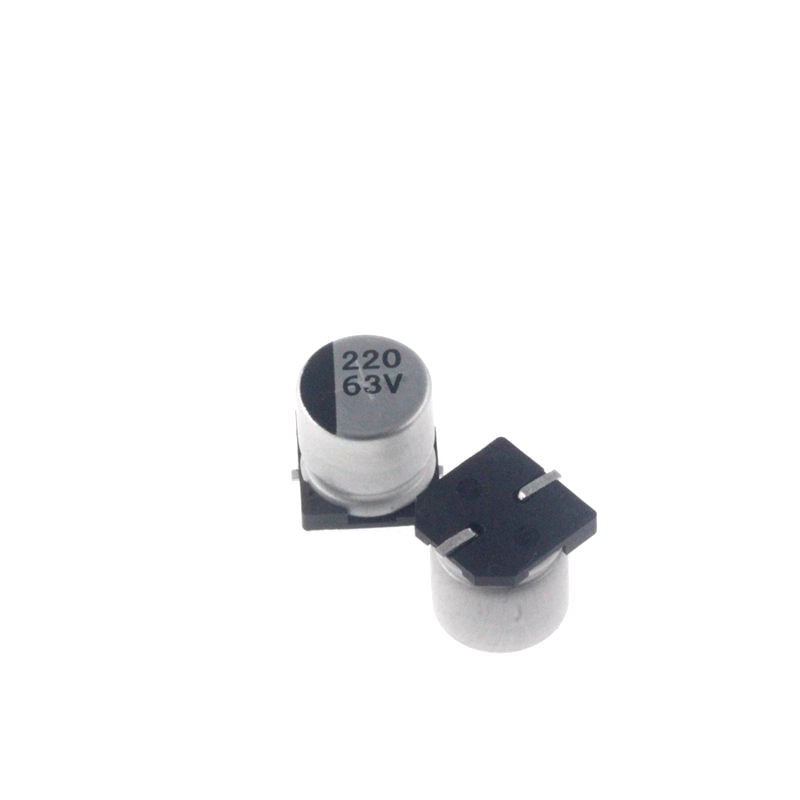 SMD Aluminum Electrolytic Capacitor 25V 100UF Chip Capacitors