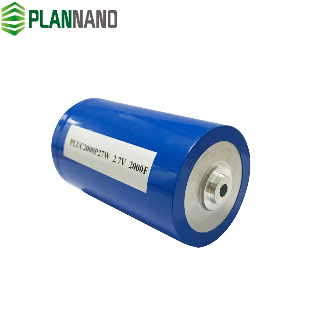 High Power Long Cycle Life 2.7V 2000f Supercapacitor/Ultracapacitor