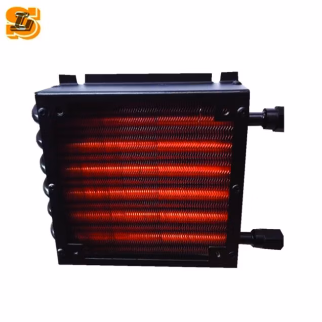 Freezer Refrigeration Parts Air Cooled Condenser with Axial Fans for Condensing Unit