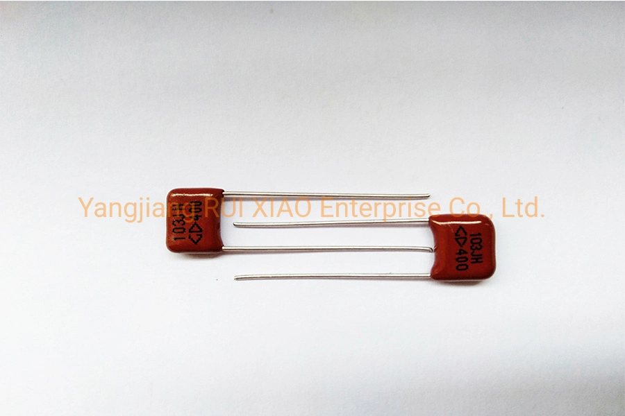 Metallized Film Capacitor Cbb22 103j400V 0.01UF Pitch 10, Household Appliance, Television, Lamp