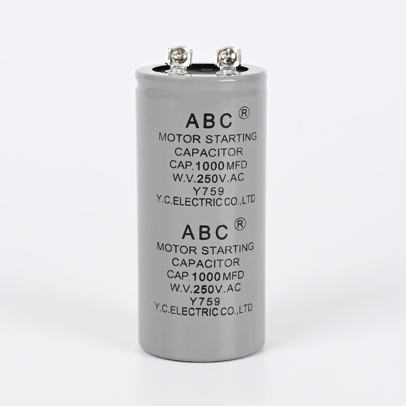 Customizable CD60 Aluminum Electrolytic Starting Capacitor with CNC Production and CE