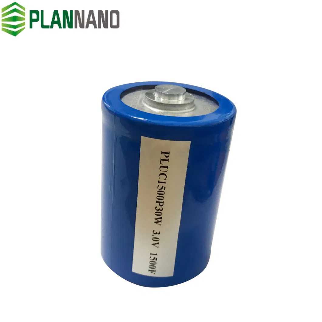 High Power Long Cycle Life 3V 1500f Supercapacitor/Ultracapacitor