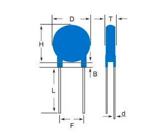 Geyue High Voltage Low ESR Ceramic Capacitor 221PF 2kv 221K2kv