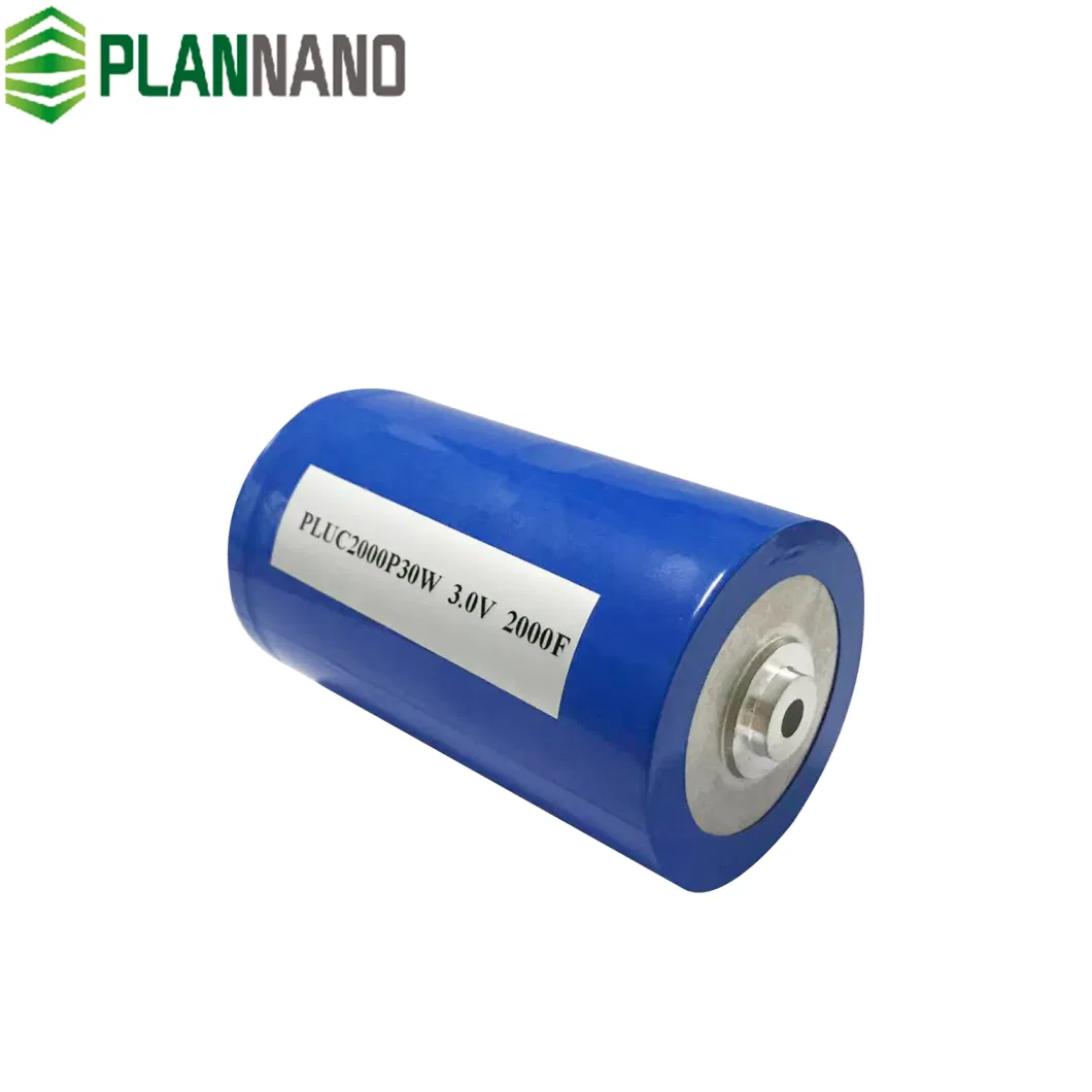 High Power Long Cycle Life 3V 2000f Supercapacitor/Ultracapacitor