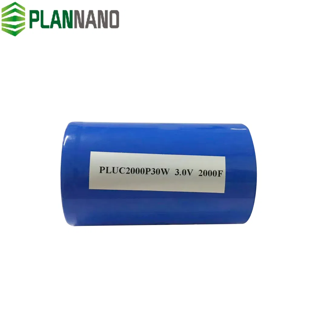 High Power Long Cycle Life 3V 2000f Supercapacitor/Ultracapacitor