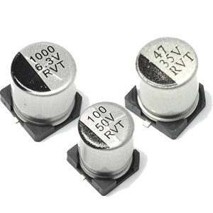 100 UF 2000hrs SMD Aluminum Electrolytic Capacitor 105c