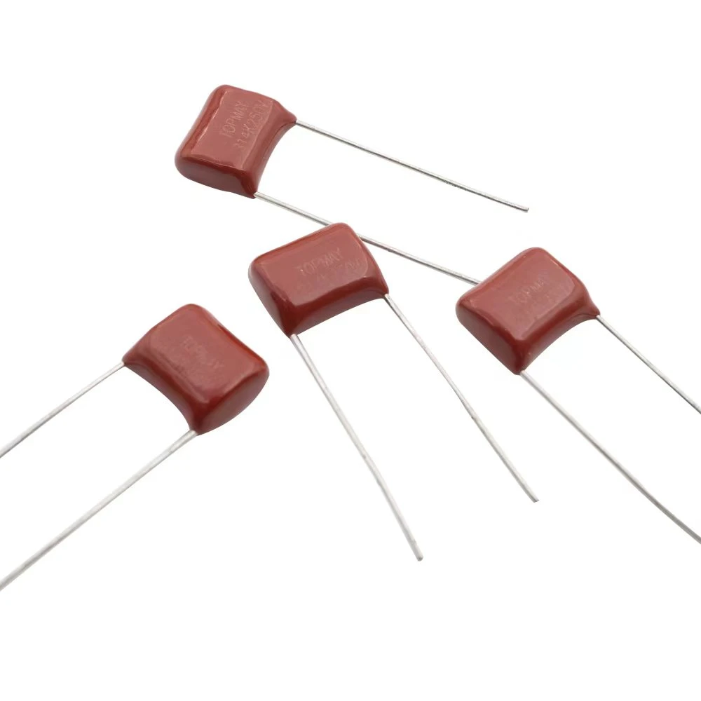 400V Metallized Polyester Film Capacitor Cl21 Large Lead Space Mef Capacitor Tmcf03