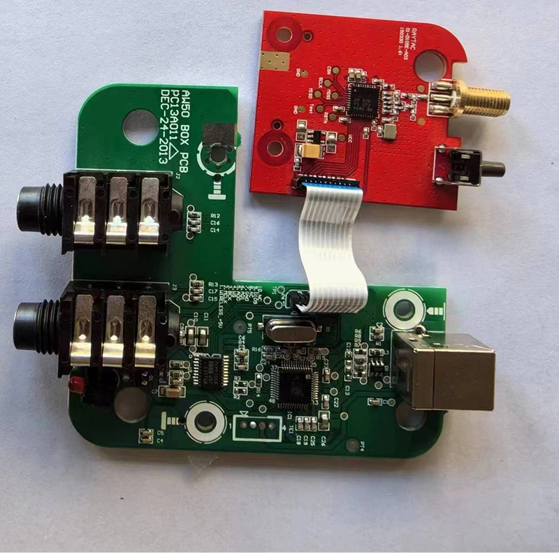 Prototype Blank Bare Printed Circuit Boards Programmable Copper-Clad Capacitors Multilayer Dense Control High Tech PCB Manufacturer