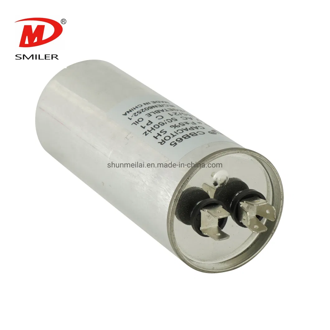 Air Conditioner Parts 65UF 55UF 40UF Cbb65 AC Motor Run Capacitor Supplier Capacitors Wholes