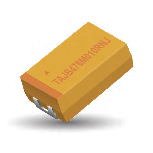 TAJ Series Standard and Low Profile Tantalum Capacitors MOSFET Fetures Applications Diodes AVX-TAJB476M010RNJ