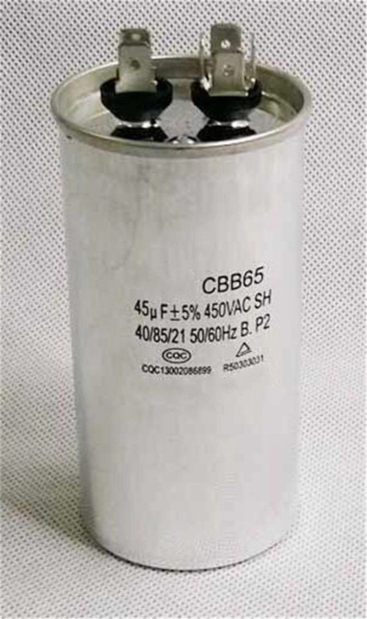 China Capacitor Cbb65 Aluminum Electrolytic Capacitor