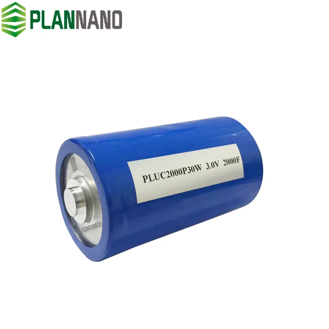 High Power Long Cycle Life 3V 2000f Supercapacitor/Ultracapacitor