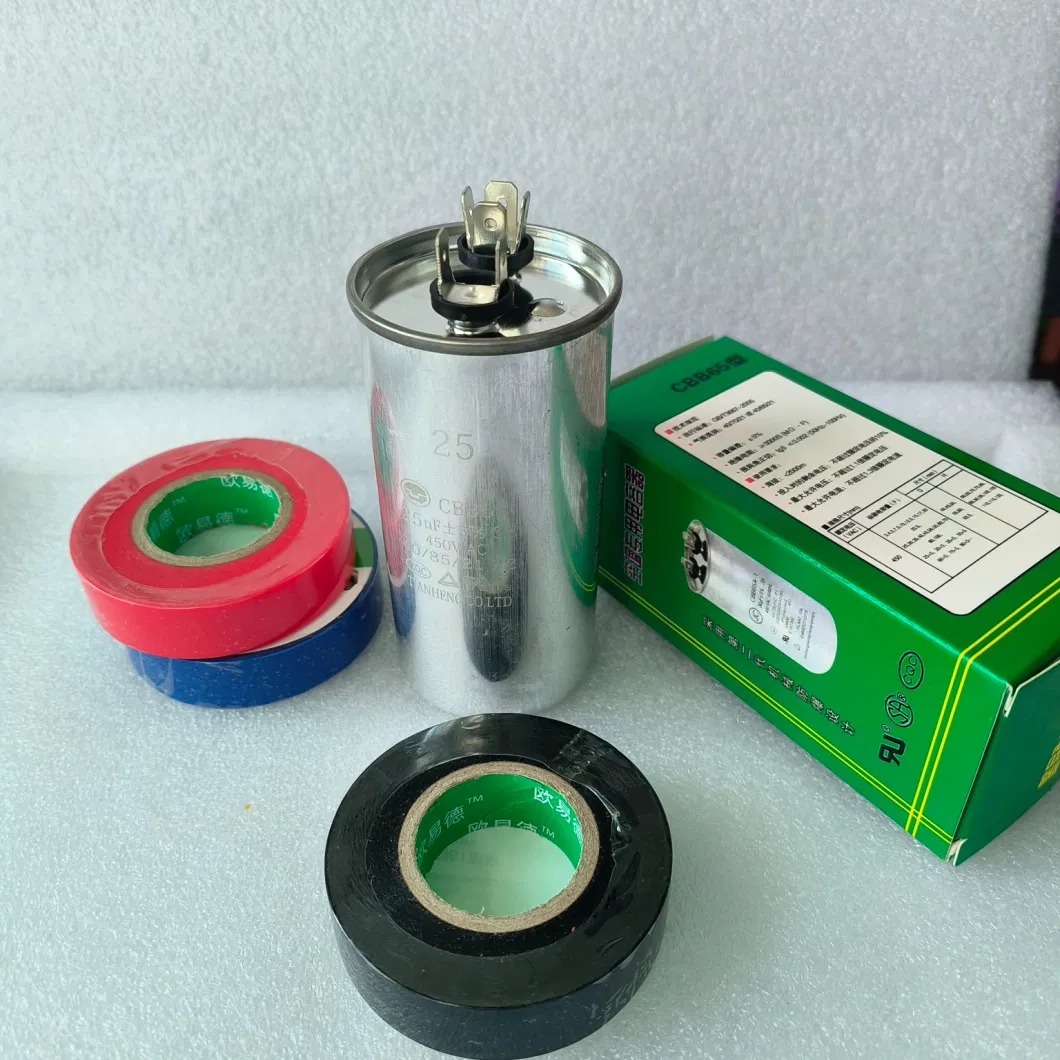 Starter Capacitor Cbb65 Air Conditioner Capacitor 450VAC35UF Quality Assurance Low Price