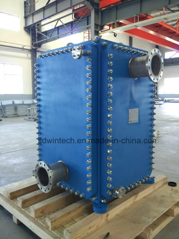 Stainless Steel Compabloc All Welded Plate Heat Exchanger Serving as Heater or Condenser for Food and Beverage and Edible Oil Industry