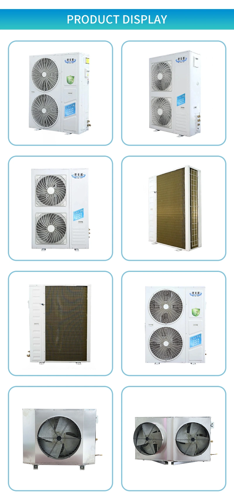 Cold Store Supermarket Warehouse Frequency Conversion Speed Conversion Commercial Condenser